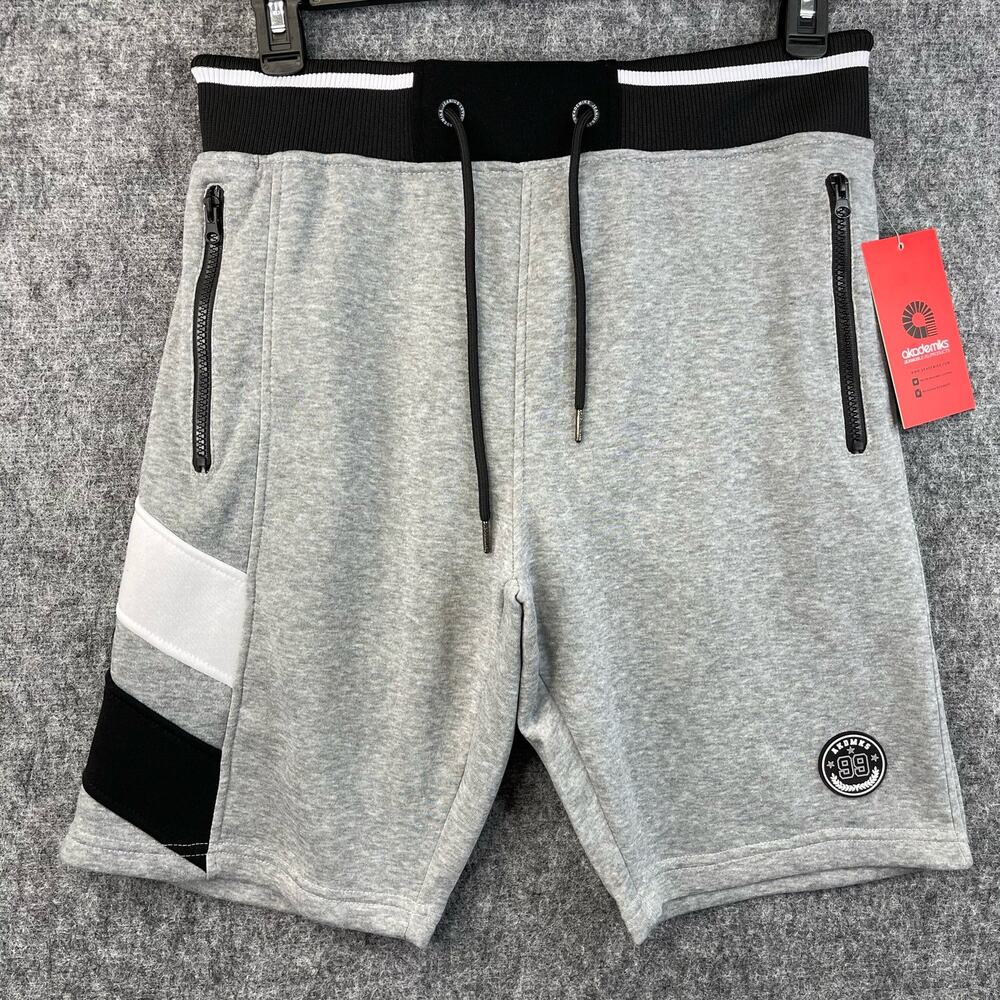 Akademiks Heather‎ Grey Mens Short Size Medium